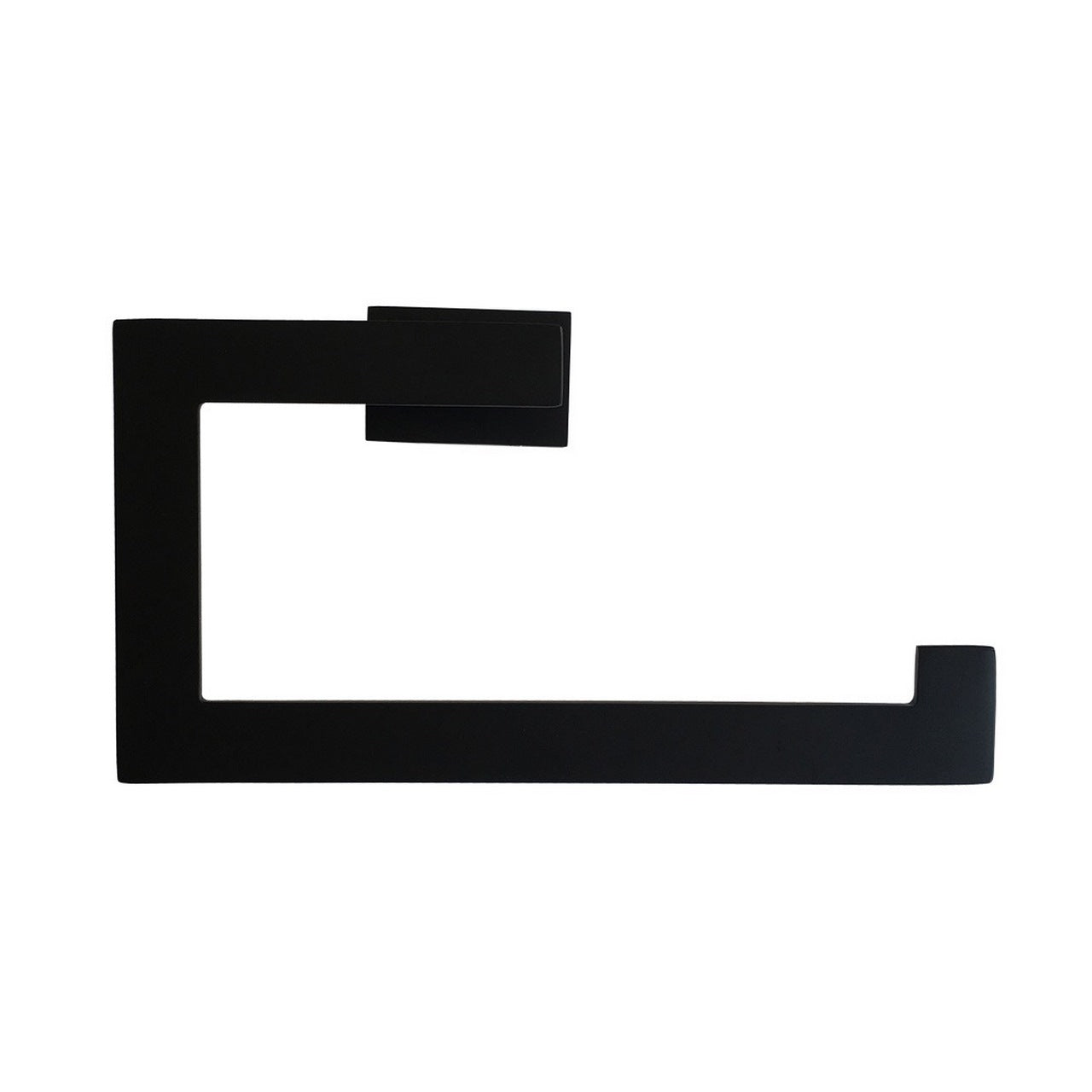 Aqua PLATO Black Towel Ring