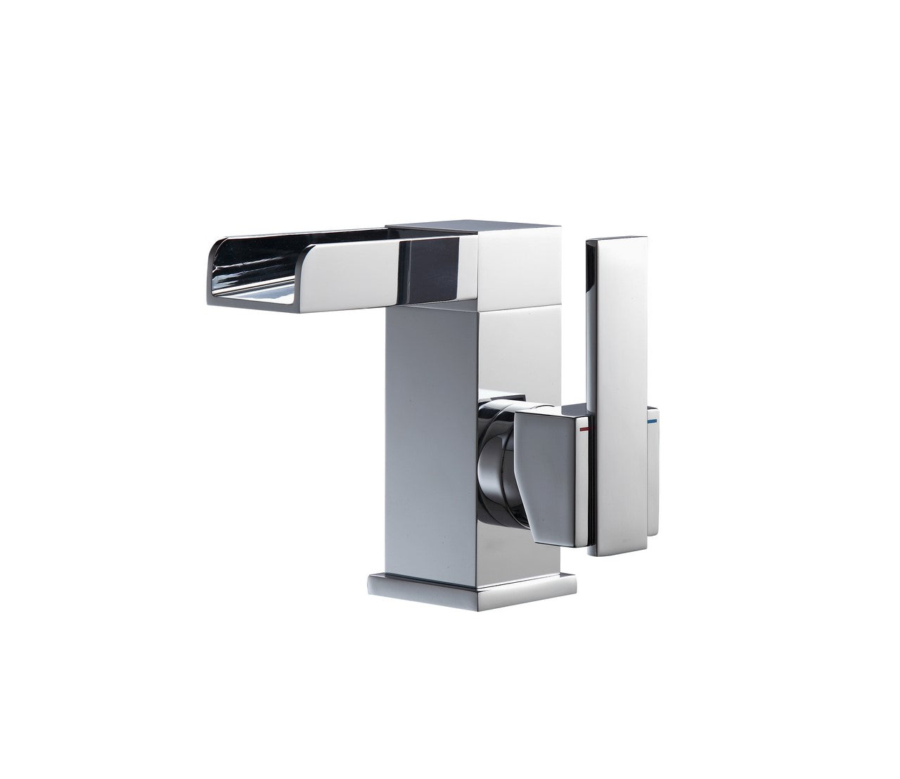 Aqua Fontana Single Lever Waterfall Faucet – Chrome