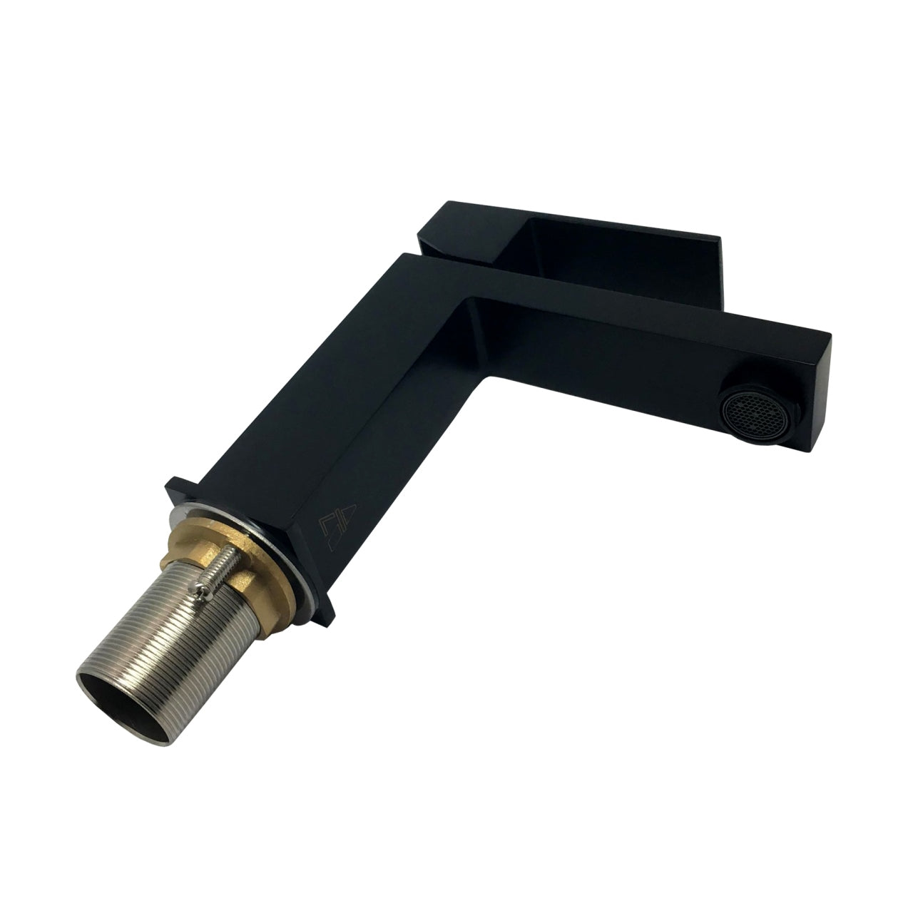 Aqua Kubo Single Lever Bathroom Vanity Faucet – Matte Black