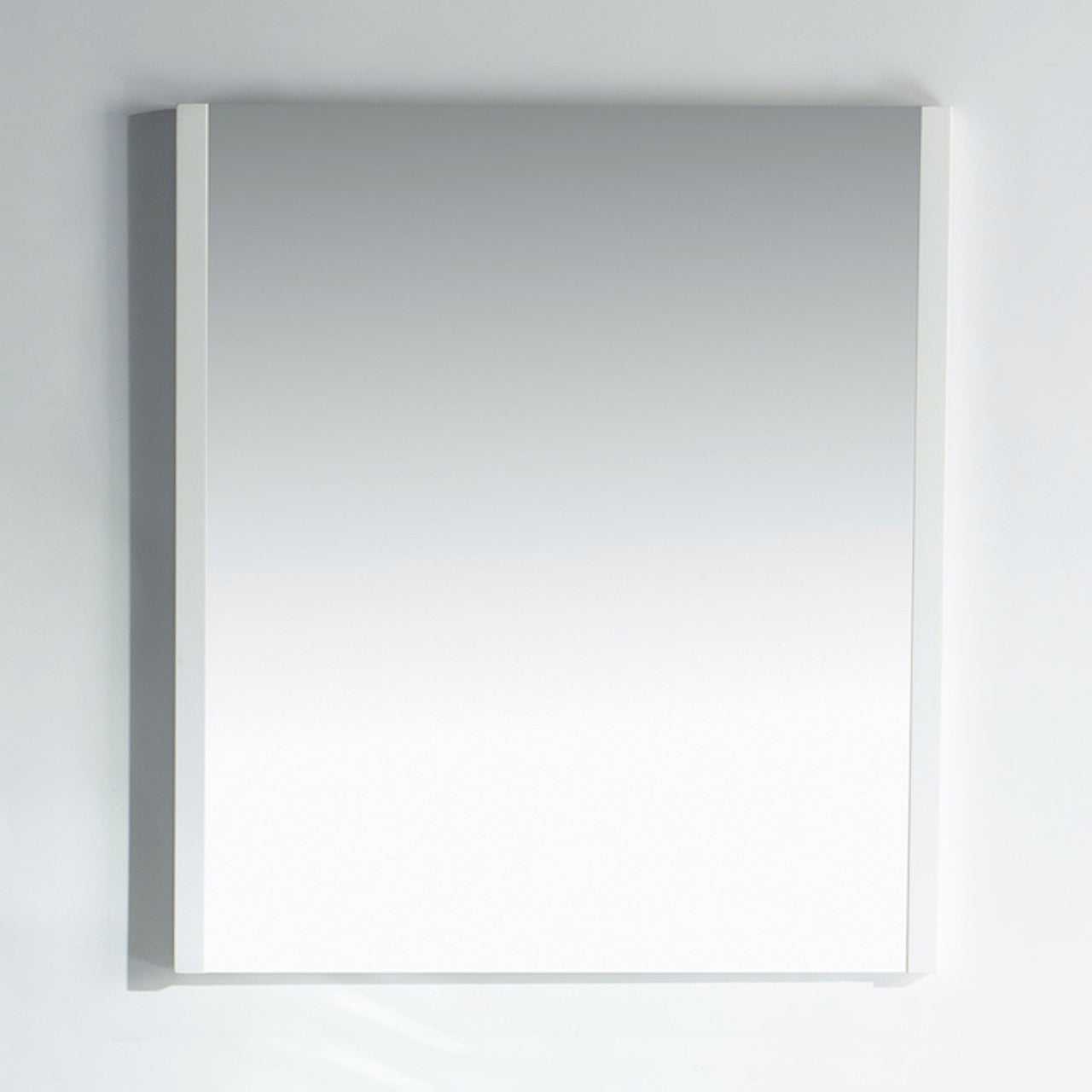 AQUA 28″ Mirror – Gloss White