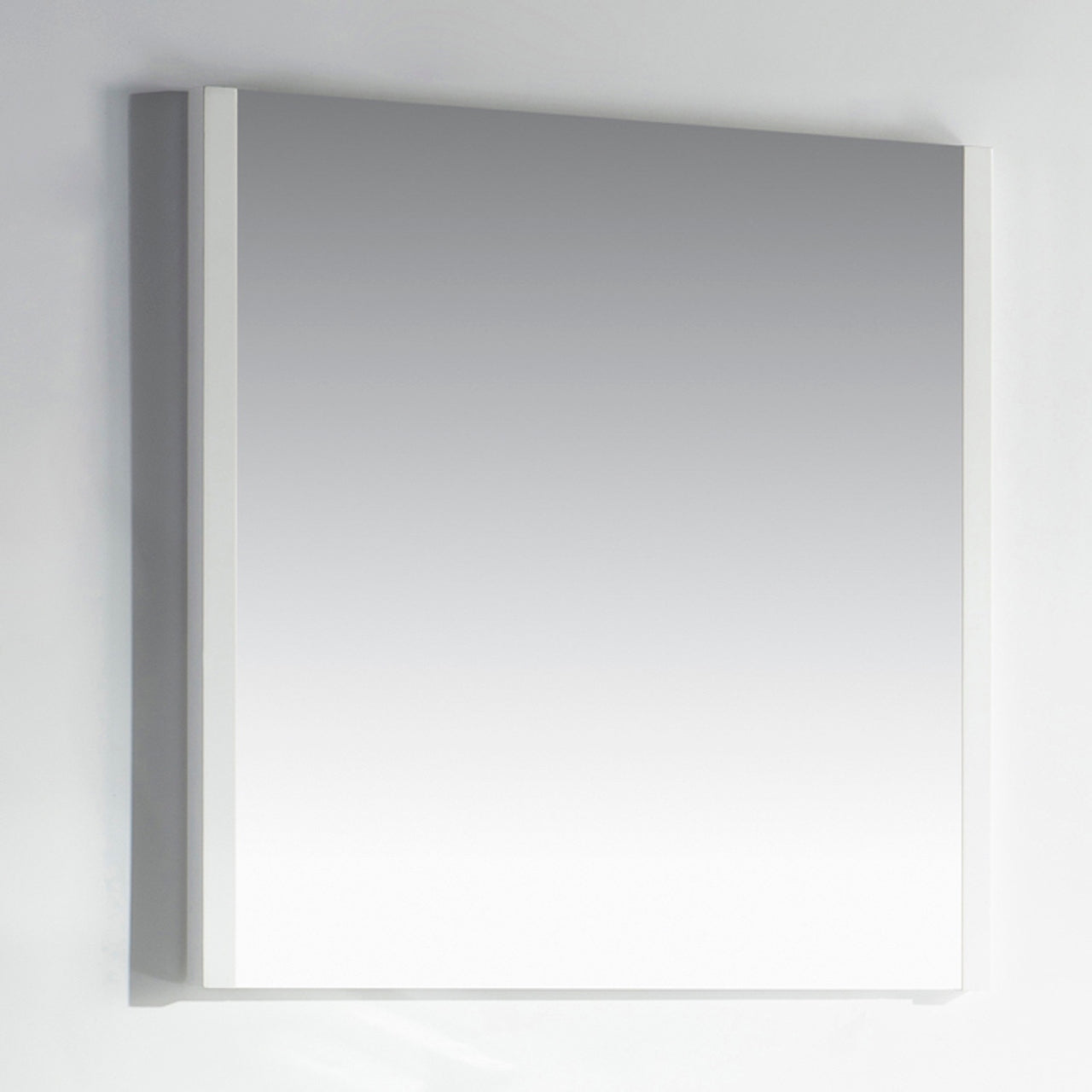 AQUA 35″ Mirror – Gloss White