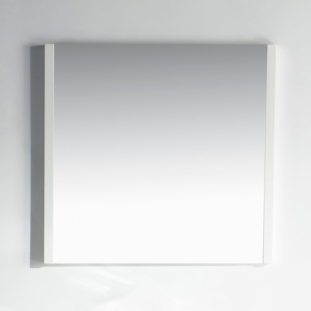 AQUA 35″ Mirror – Gloss White