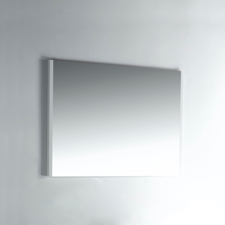 AQUA 44″ Mirror – High Gloss White