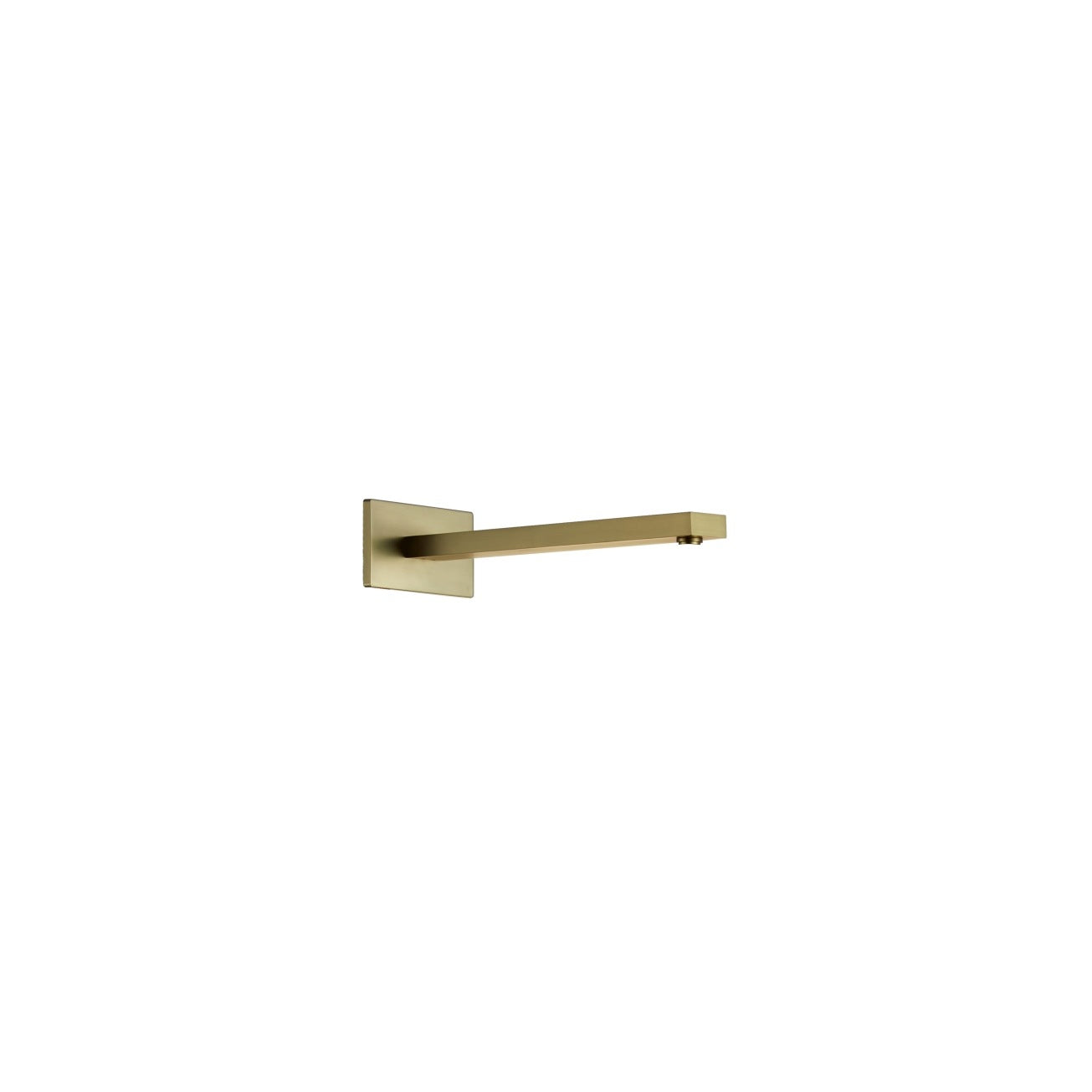 Aqua Piazza Gold Shower Set w/ 12″ Square Rain Shower, Tub Filler and Handheld