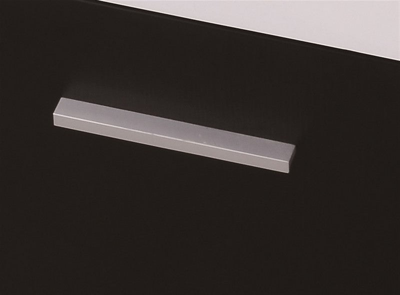 Bliss 18″ Black Wall Mount Modern Bathroom Vanity