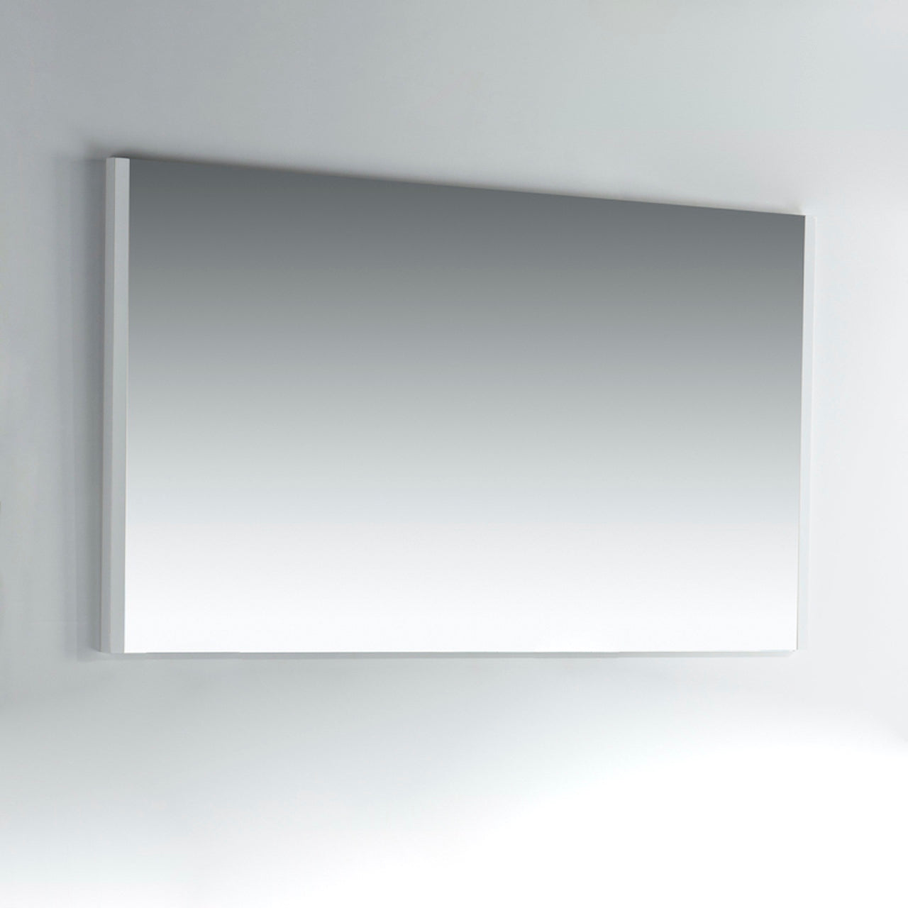 AQUA 59″ Mirror – Gloss White