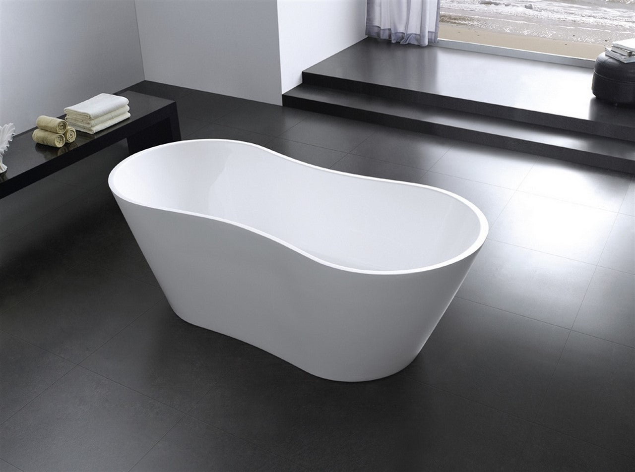 Kube Onde 66″ Free Standing Bathtub