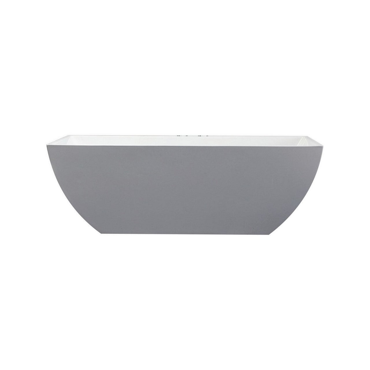 Kube Contemporanea 59″ Free Standing Bathtub