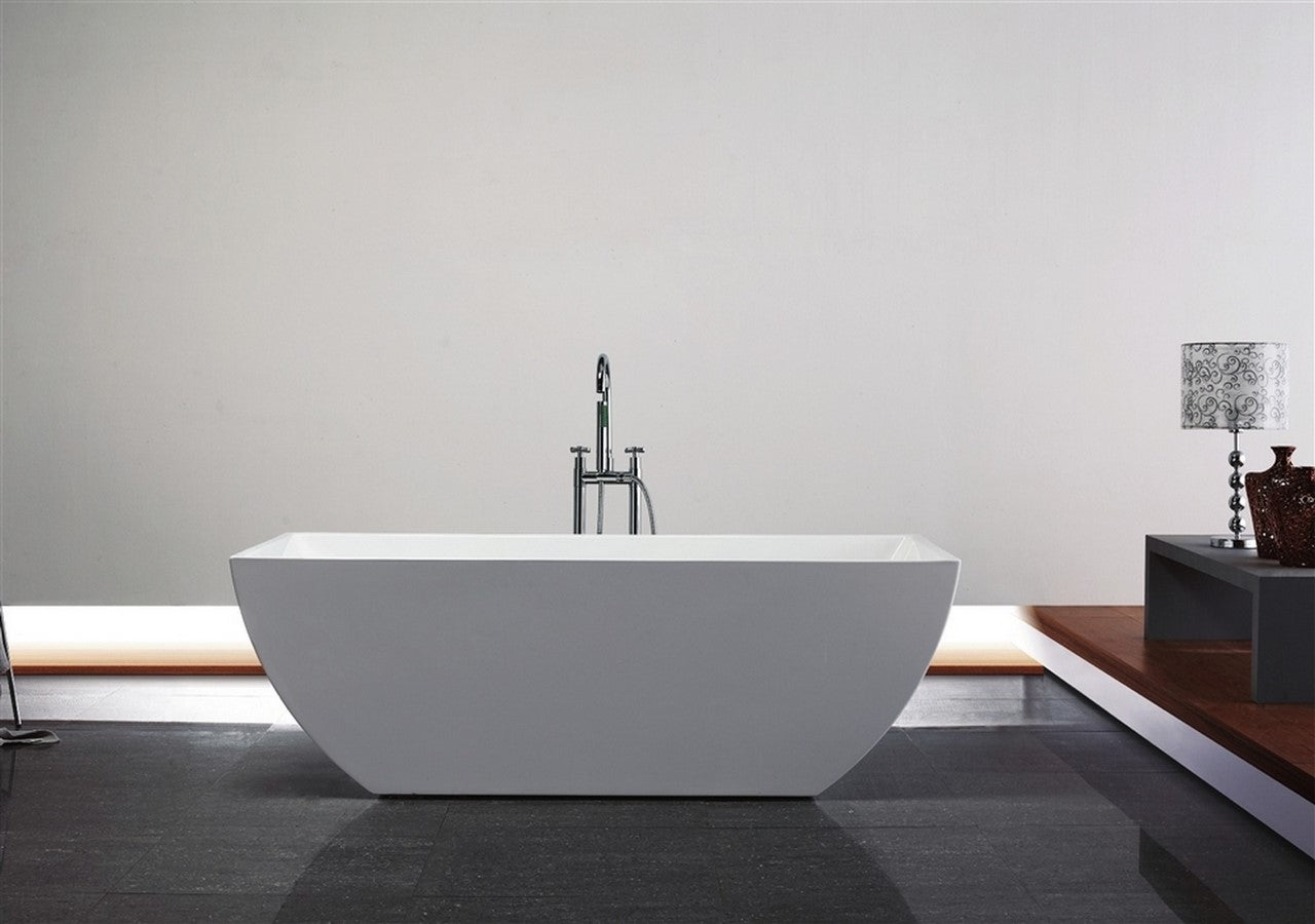 Kube Contemporanea 59″ Free Standing Bathtub