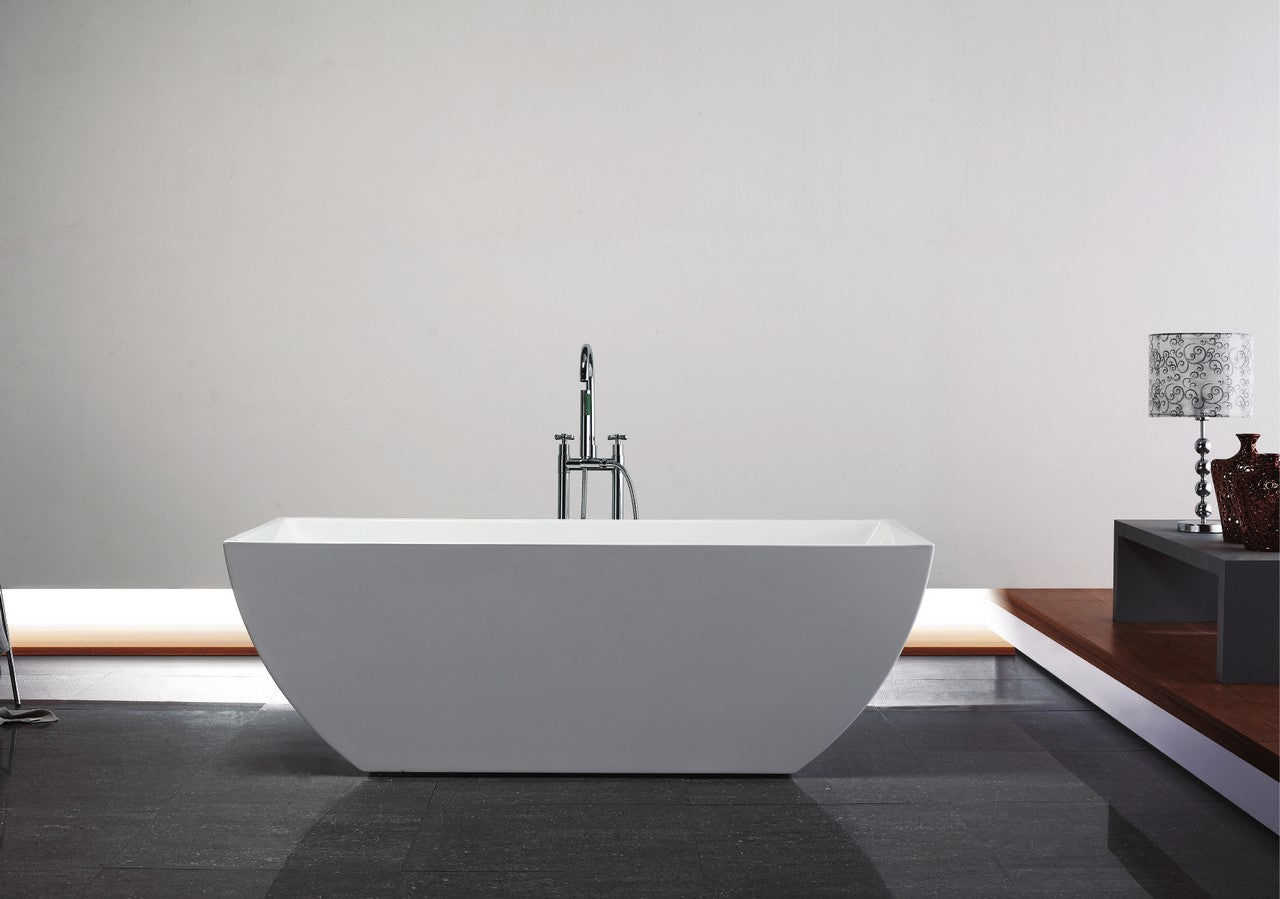 Kube Contemporanea 67″ Free Standing Bathtub