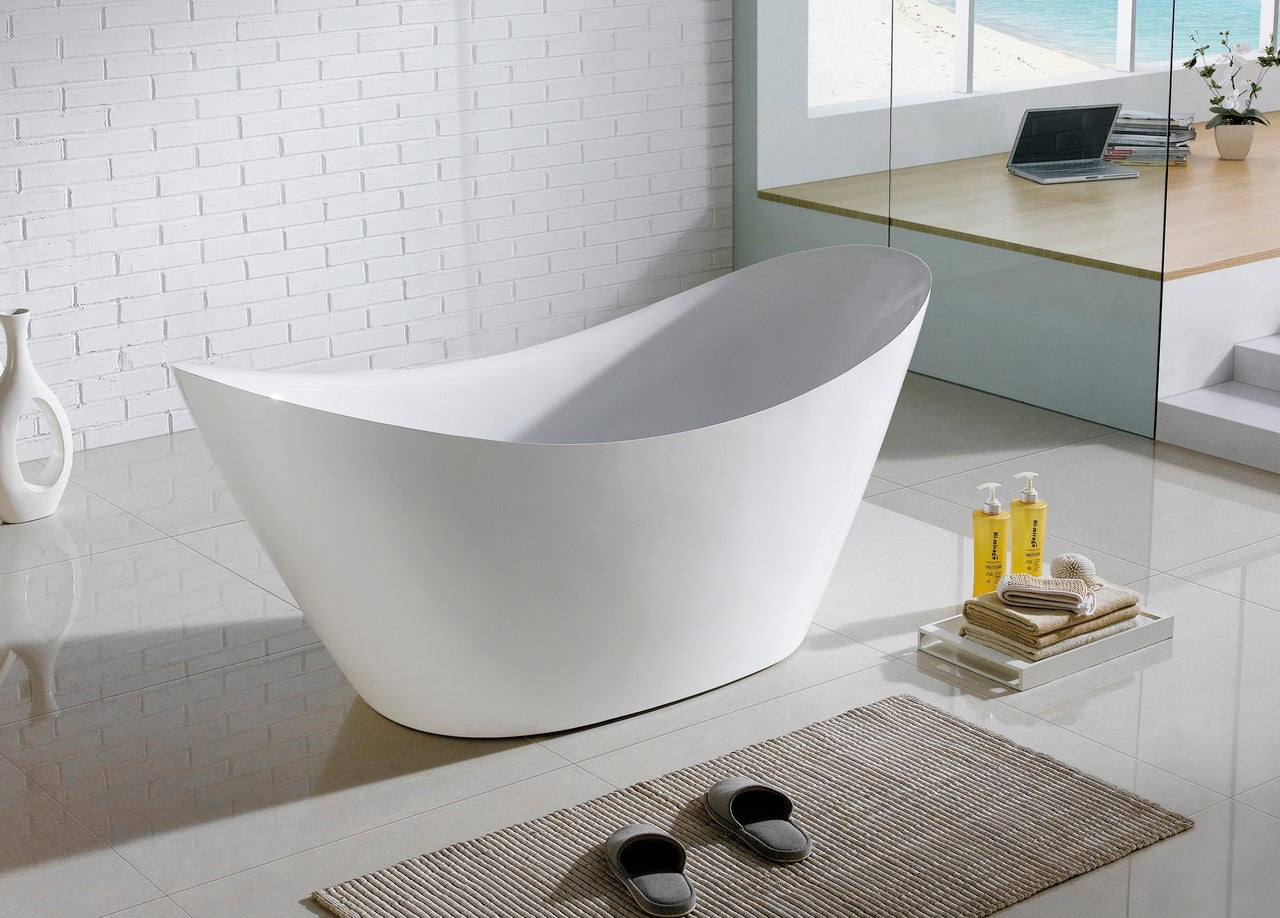 Kube Luna 68″ Free Standing Bathtub