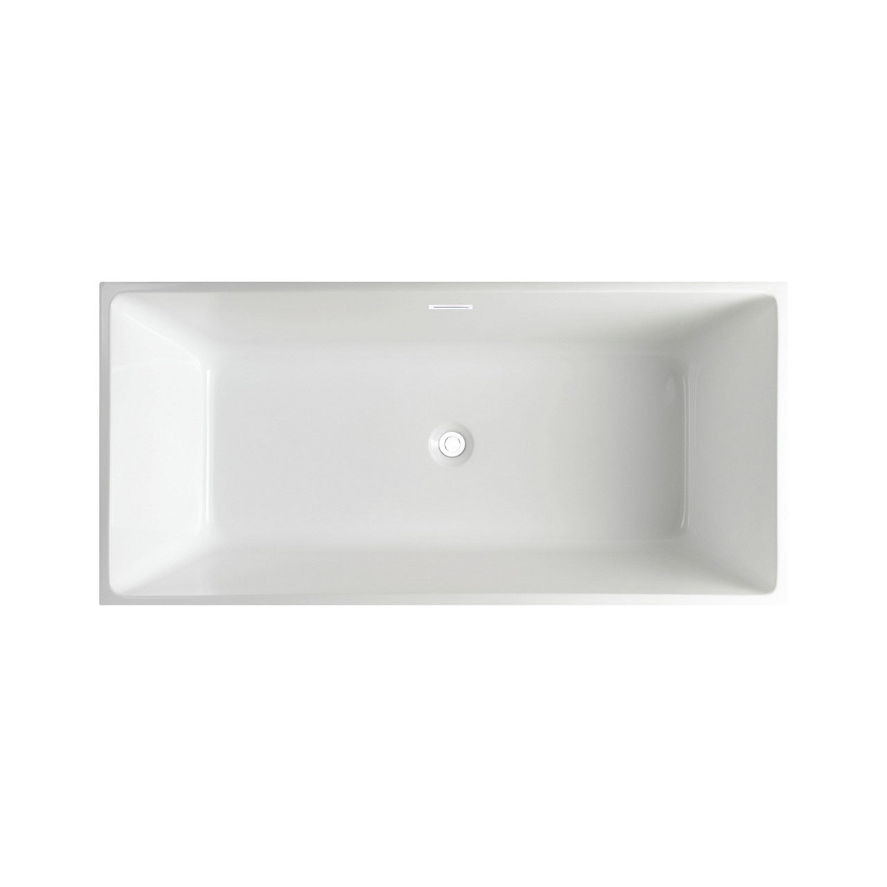 Kube Squadra 67″ Free Standing Bathtub