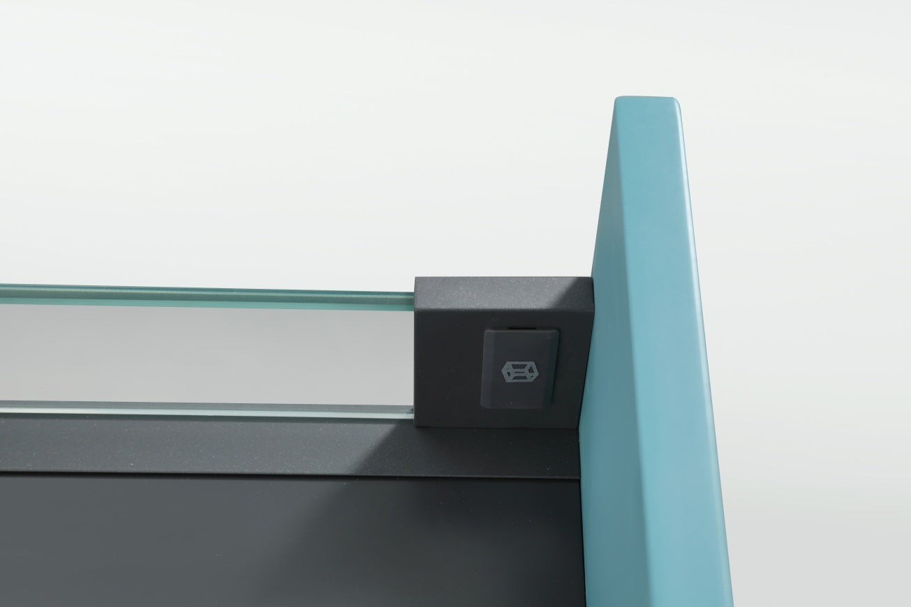 KubeBath 36″ Nudo Modern Bathroom Vanity in Teal Green Finish