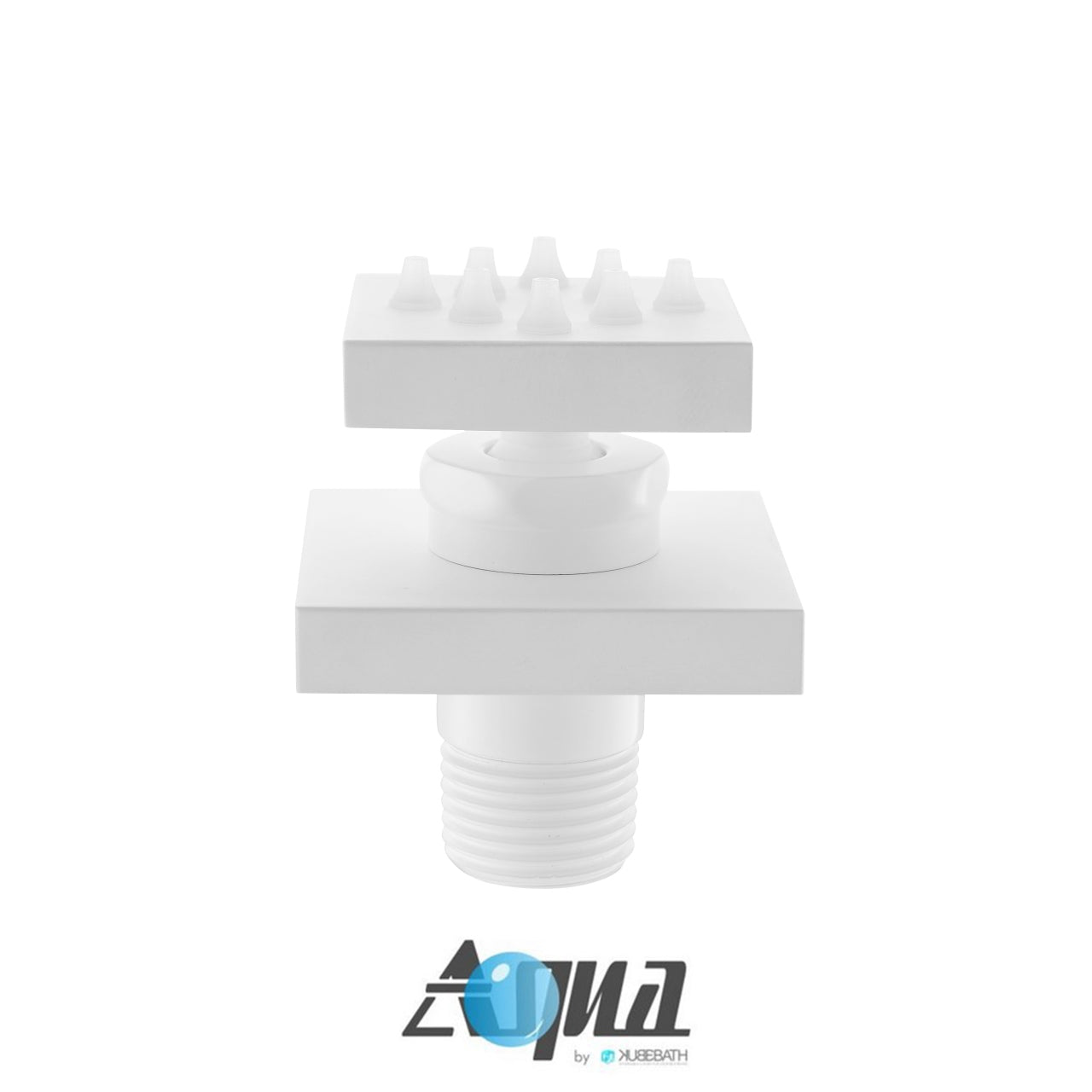 Aqua Piazza by KubeBath Body Jet – White