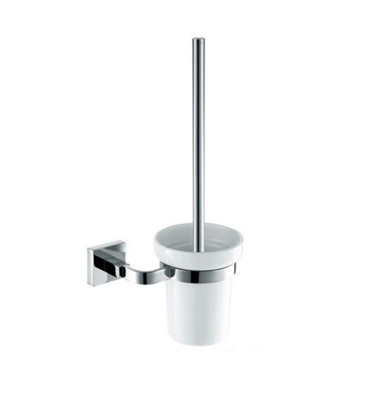 Aqua SQUADRA Wall Mounted Toilet Brush – Chrome