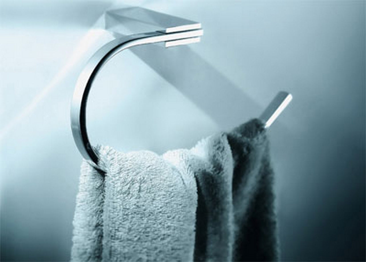 Aqua FINO Towel Ring – Chrome