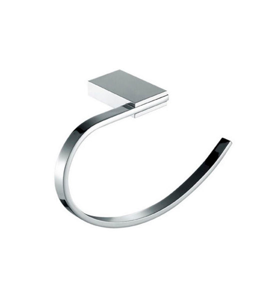 Aqua FINO Towel Ring – Chrome