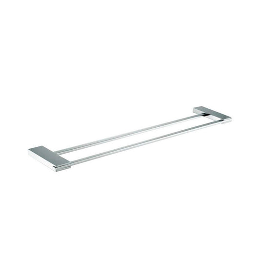 Aqua FINO 24″ Double Towel Bar – Chrome