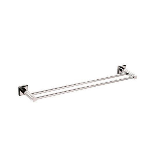 Aqua Nuon 18″ Double Towel Bar – Chrome