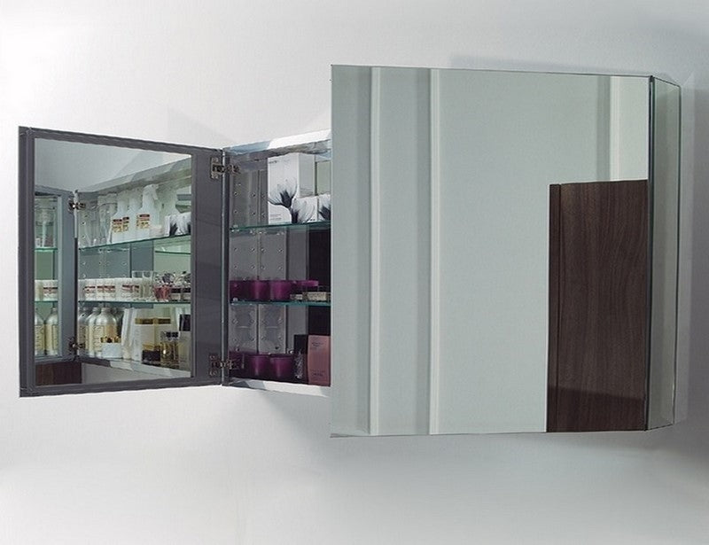 48″ Wide Mirrored Bathroom Medicine Cabinet