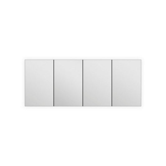 80″ Wide Mirrored Bathroom Medicine Cabinet