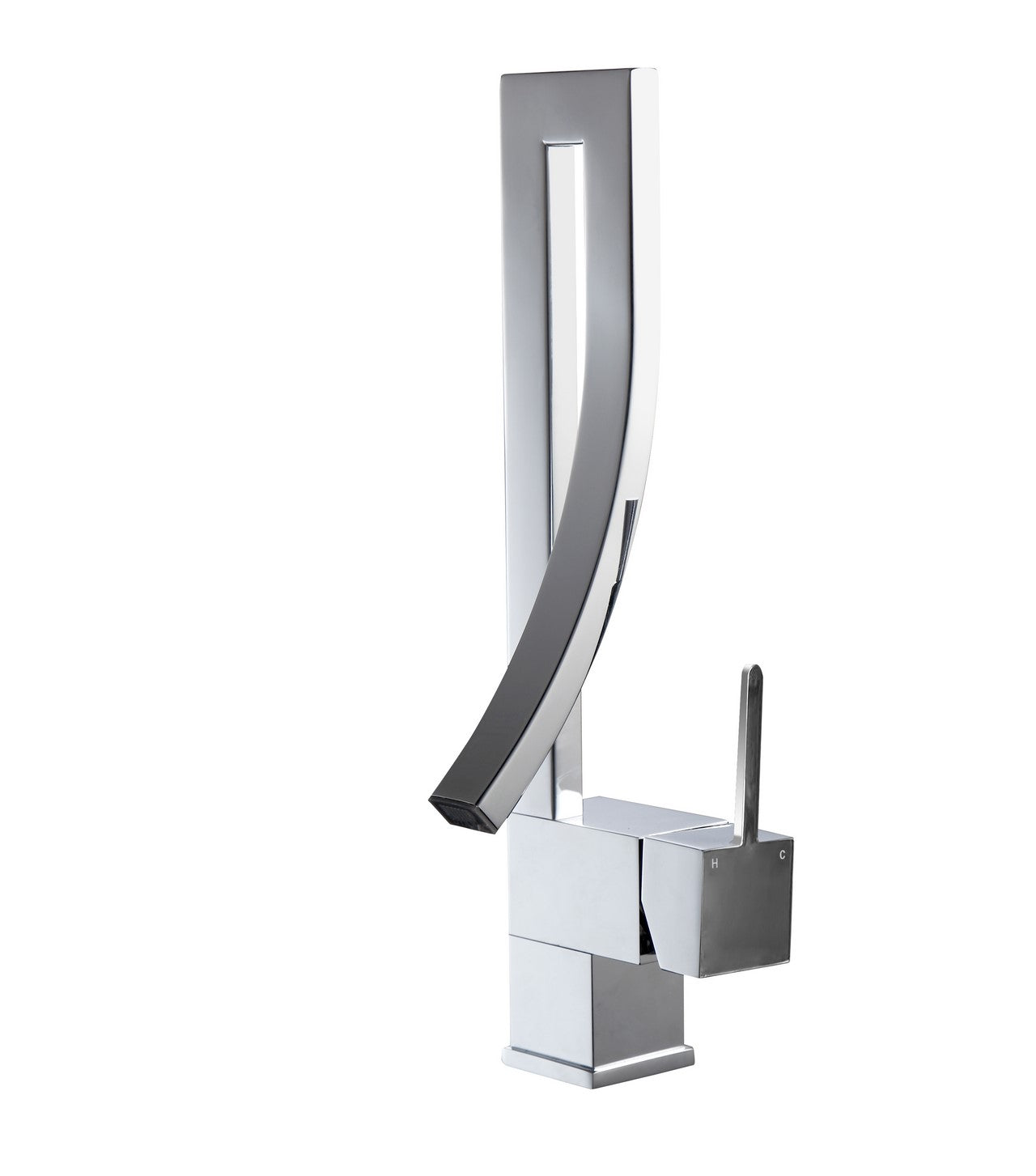 Aqua Elegance Single Lever Wide Spread Faucet – Chrome