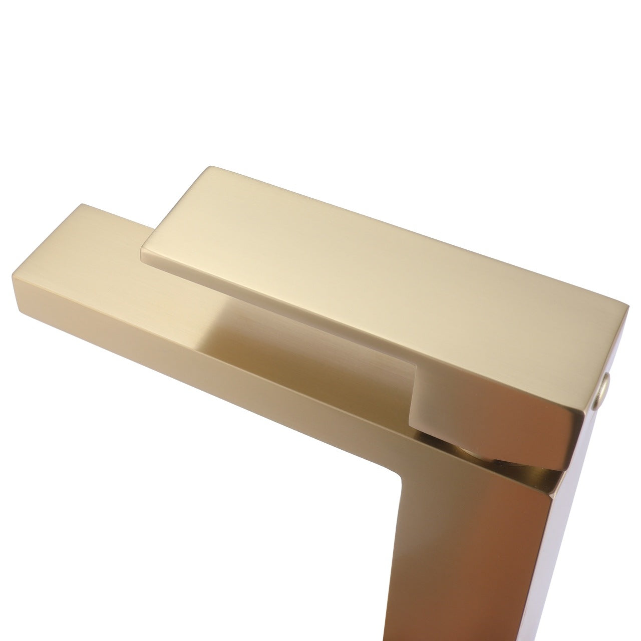 Aqua Kubo Single Lever Bathroom Vanity Faucet – Gold