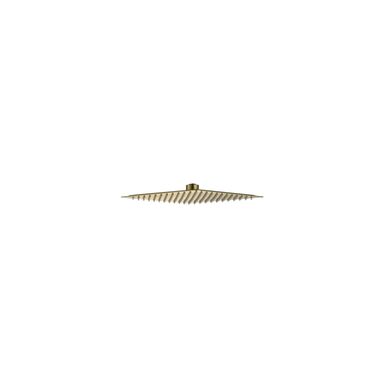Aqua Piazza Gold Shower Set w/ 12″ Ceiling Mount Square Rain Shower
