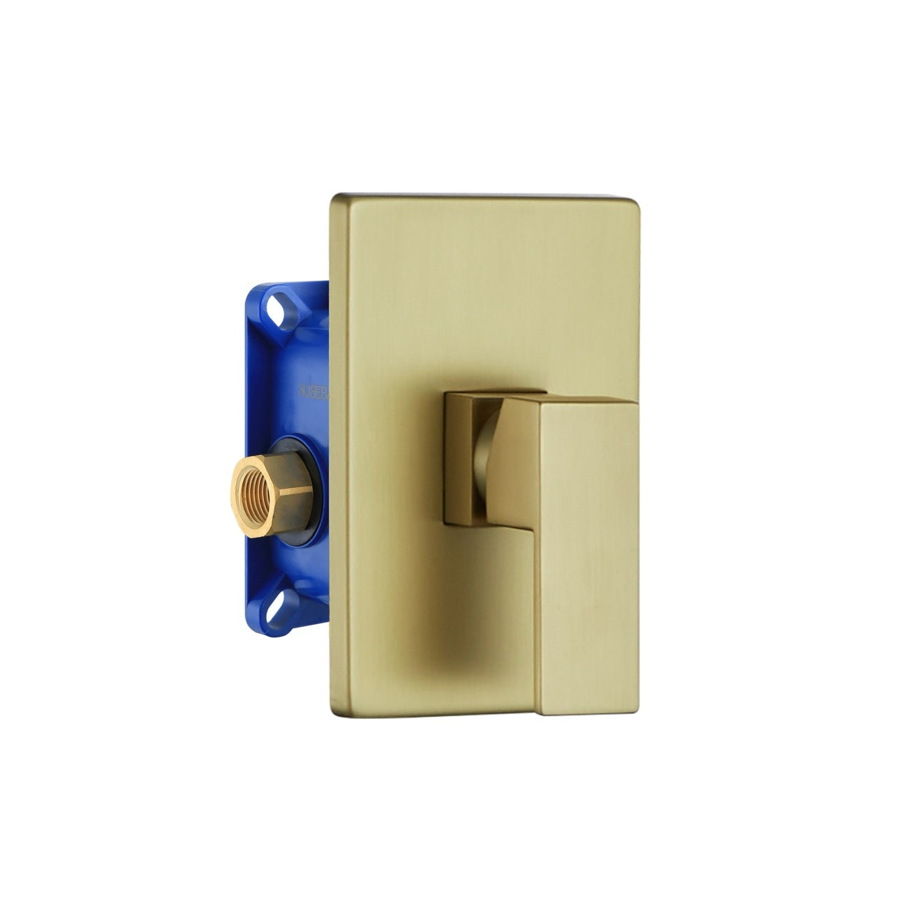 Aqua Piazza Gold Shower Set w/ 12″ Square Rain Shower Head