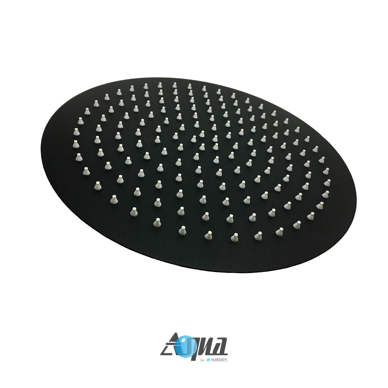 Aqua Rondo by Kubebath 12″ Rain Shower Head – Matte Black
