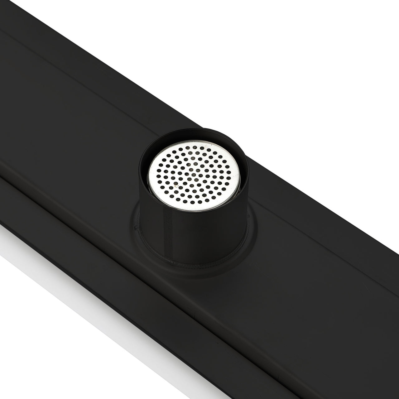 Kube 36″ Stainless Steel Linear Grate – Matte Black
