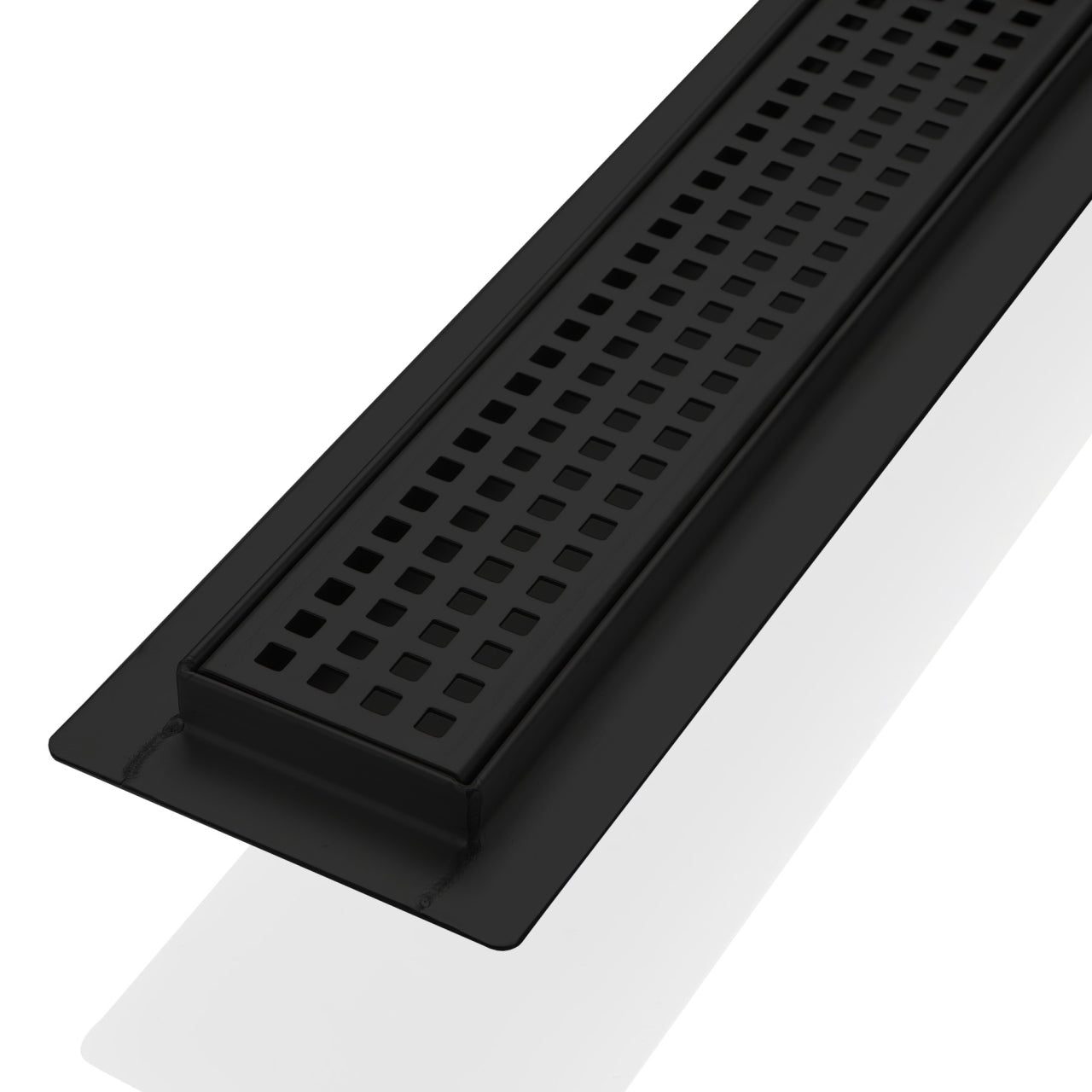 Kube 48″ Stainless Steel Pixel Grate – Matte Black