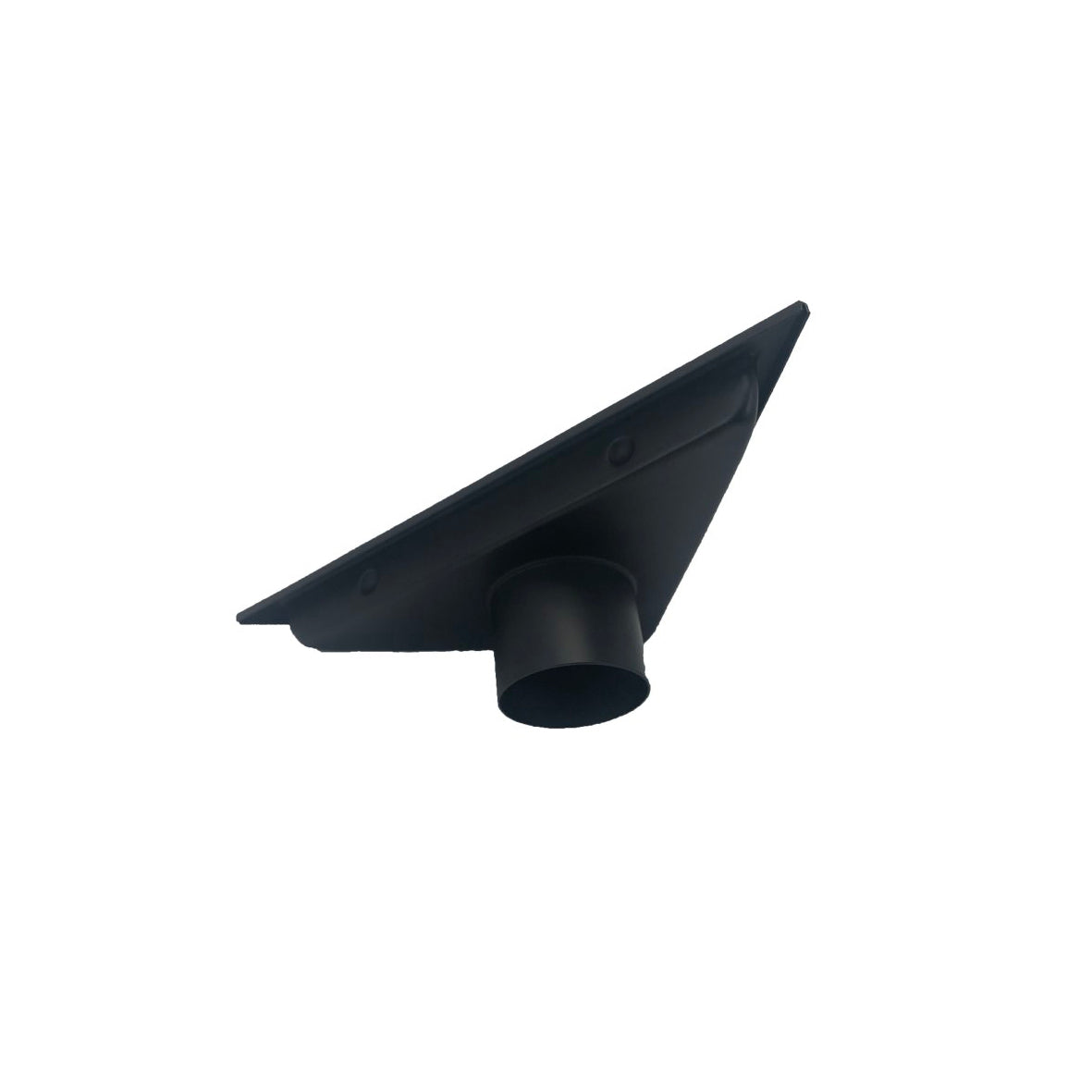 Kube 6.5″ Triangle Stainless Steel Pixel Grate – Matte Black