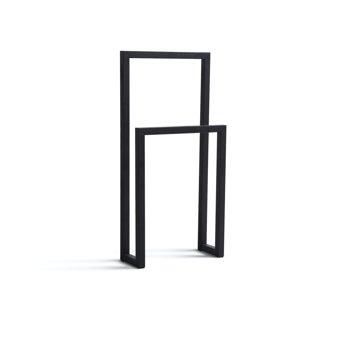 Cisco by KubeBath Free Standing Towel Rack – Matte Black