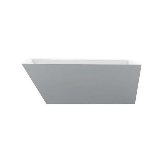 Kube Obliquo 59″ Free Standing Bathtub