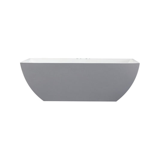 Kube Contemporanea 67″ Free Standing Bathtub