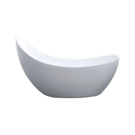 Kube Salto 68″ Free Standing Bathtub