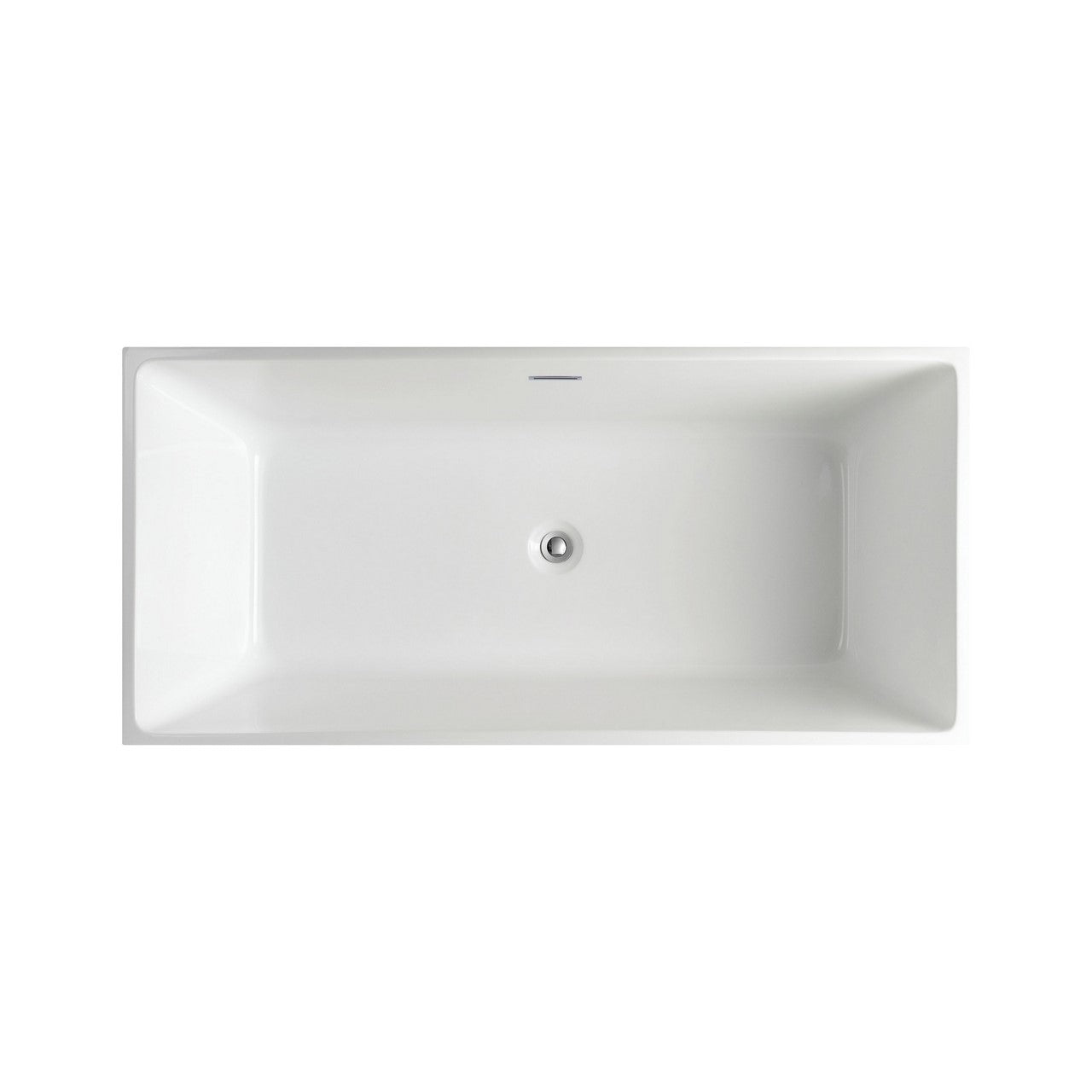 Kube Squadra 63″ Free Standing Bathtub