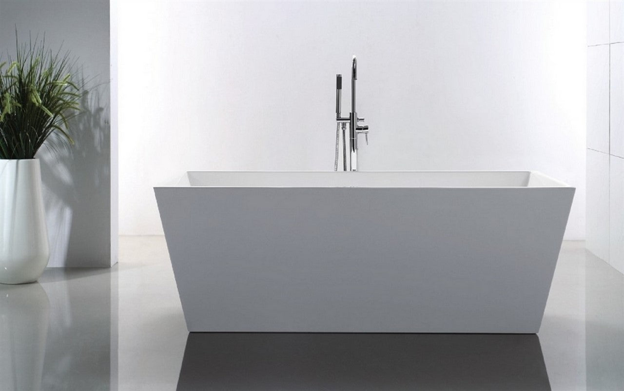 Kube Squadra 63″ Free Standing Bathtub