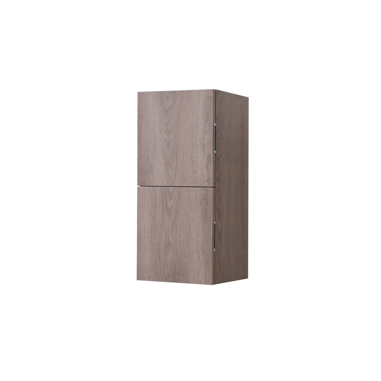 Bathroom Butternut Linen Side Cabinet w/ 2 Storage Areas